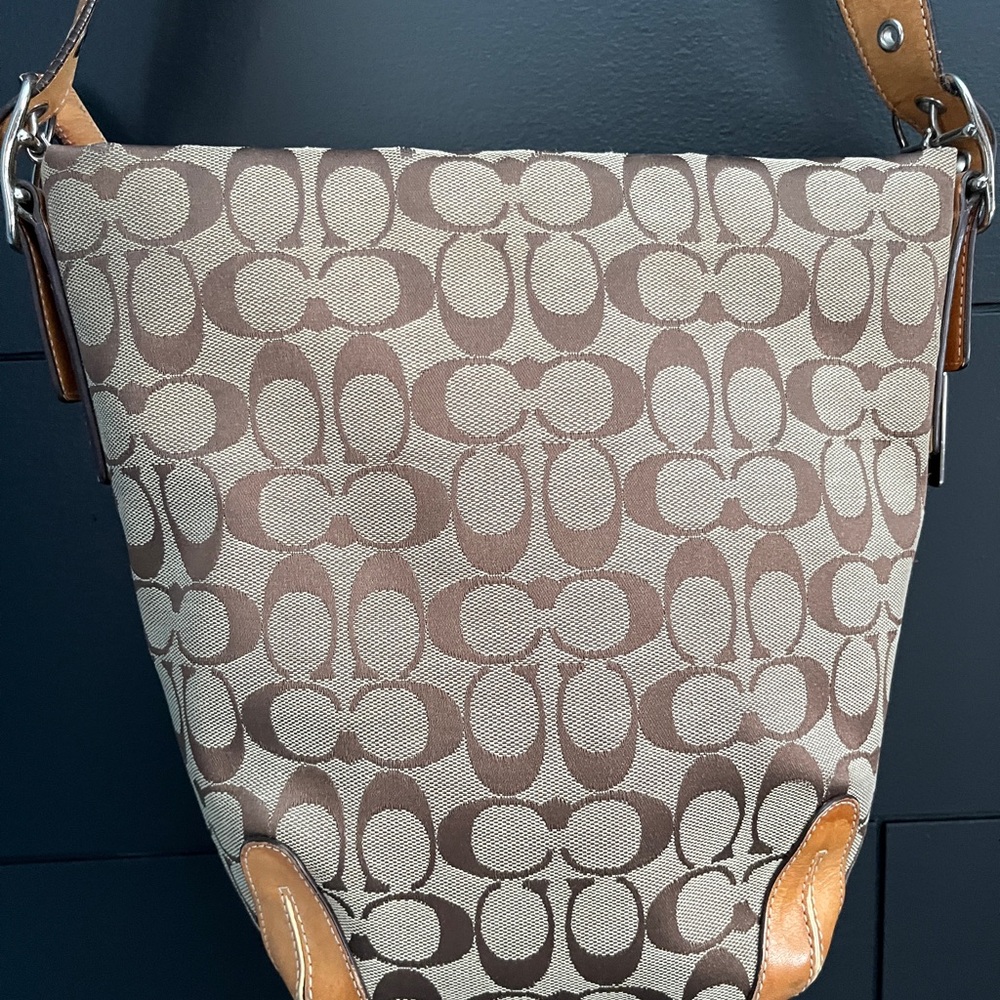 Vintage Coach C Print Women's Bag